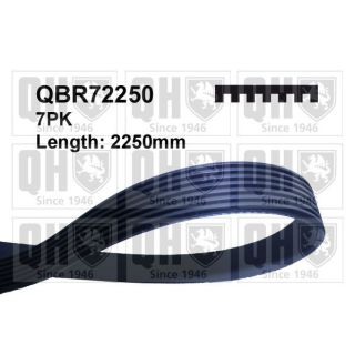 V formos rumbuoti diržai QUINTON HAZELL QBR72250