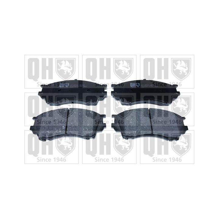 Stabdžių trinkelių rinkinys, diskinis stabdys QUINTON HAZELL BP912