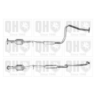 Katalizatoriaus keitiklis QUINTON HAZELL QCAT92346H