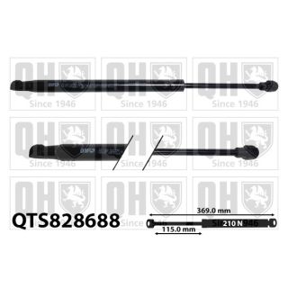 Dujinė spyruoklė, gaubtas QUINTON HAZELL QTS828688