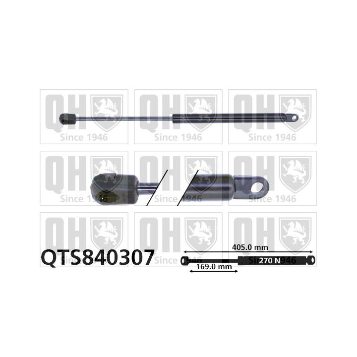 Dujinė spyruoklė, gaubtas QUINTON HAZELL QTS840307