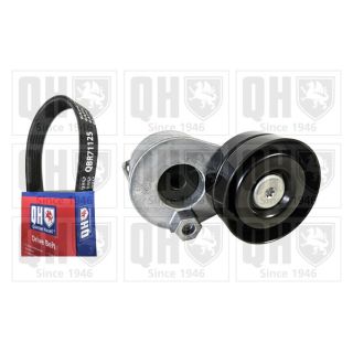 V formos rumbuotas diržas, komplektas QUINTON HAZELL QDK155