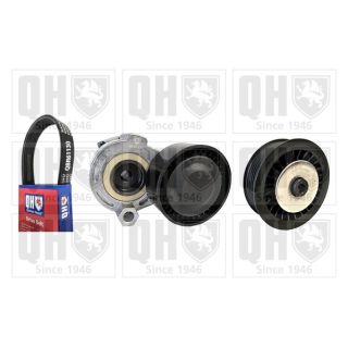 V formos rumbuotas diržas, komplektas QUINTON HAZELL QDK166