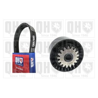 V formos rumbuotas diržas, komplektas QUINTON HAZELL QDK178