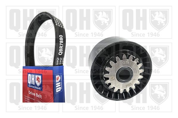 V formos rumbuotas diržas, komplektas QUINTON HAZELL QDK178