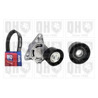 V formos rumbuotas diržas, komplektas QUINTON HAZELL QDK189