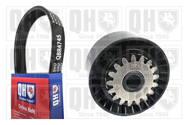 V formos rumbuotas diržas, komplektas QUINTON HAZELL QDK199