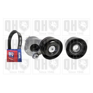 V formos rumbuotas diržas, komplektas QUINTON HAZELL QDK210