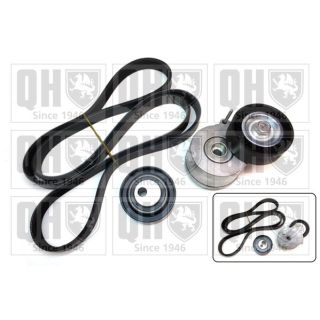 V formos rumbuotas diržas, komplektas QUINTON HAZELL QDK5