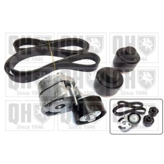 V formos rumbuotas diržas, komplektas QUINTON HAZELL QDK54