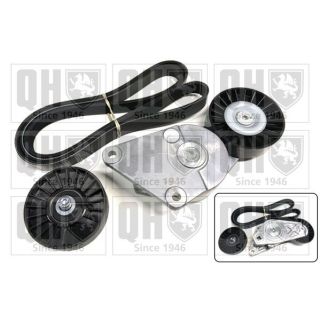 V formos rumbuotas diržas, komplektas QUINTON HAZELL QDK6