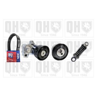 V formos rumbuotas diržas, komplektas QUINTON HAZELL QDK65