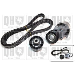 V formos rumbuotas diržas, komplektas QUINTON HAZELL QDK67