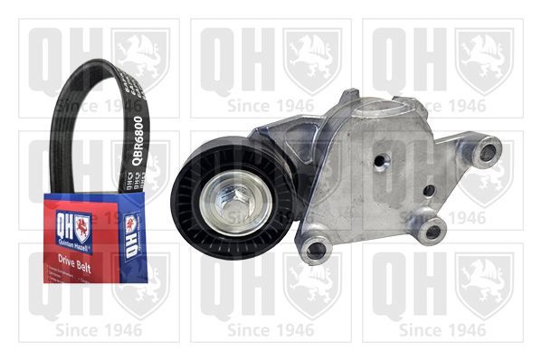 V formos rumbuotas diržas, komplektas QUINTON HAZELL QDK86