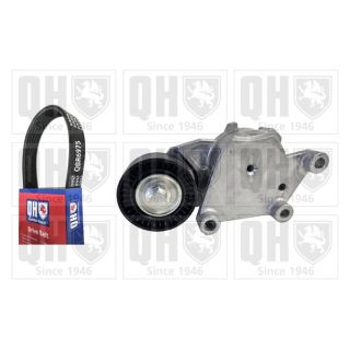 V formos rumbuotas diržas, komplektas QUINTON HAZELL QDK87