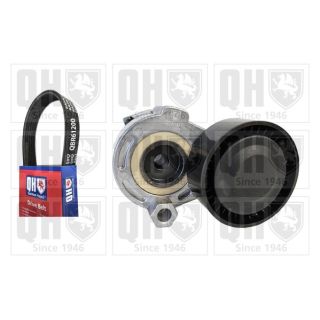 V formos rumbuotas diržas, komplektas QUINTON HAZELL QDK89