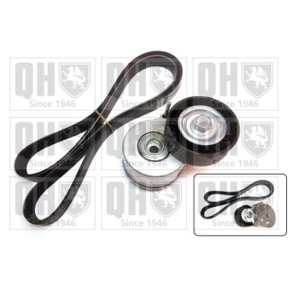 V formos rumbuotas diržas, komplektas QUINTON HAZELL QDK90