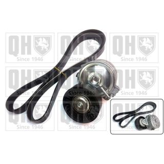 V formos rumbuotas diržas, komplektas QUINTON HAZELL QDK91