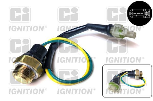 Temperatūros jungiklis, radiatoriaus ventiliatorius QUINTON HAZELL XEFS59