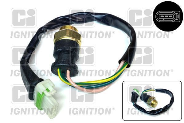 Temperatūros jungiklis, radiatoriaus ventiliatorius QUINTON HAZELL XEFS99