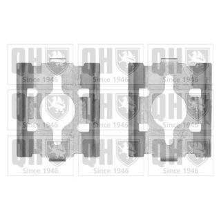 Priedų komplektas, diskinių stabdžių trinkelės QUINTON HAZELL BFK925