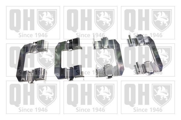 Priedų komplektas, diskinių stabdžių trinkelės QUINTON HAZELL BFK940