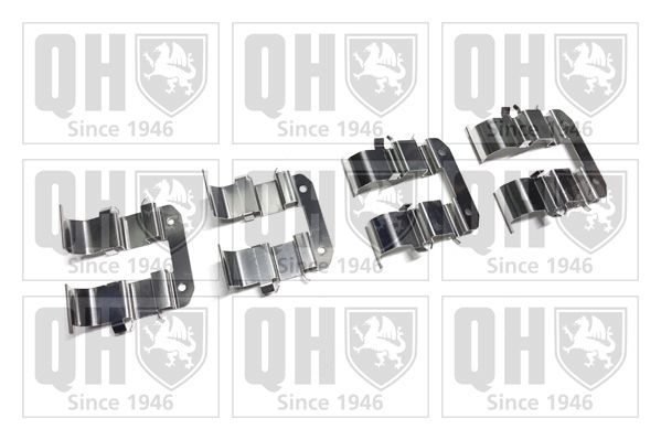 Priedų komplektas, diskinių stabdžių trinkelės QUINTON HAZELL BFK971