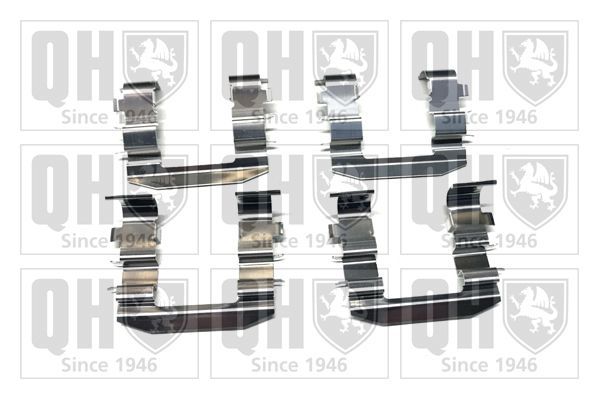 Priedų komplektas, diskinių stabdžių trinkelės QUINTON HAZELL BFK974