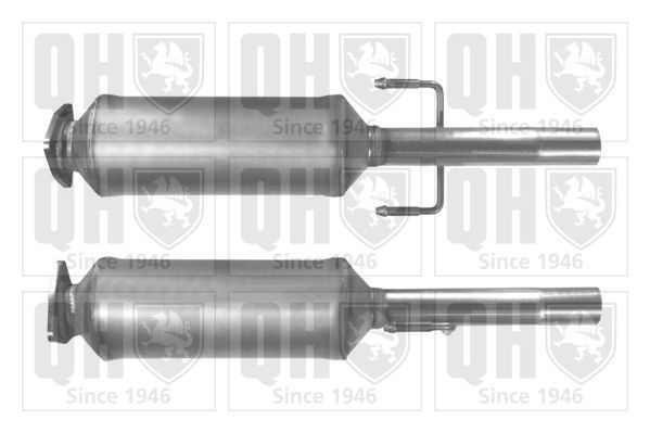 Suodžių / kietųjų dalelių filtras, išmetimo sistema QUINTON HAZELL QDPF11132