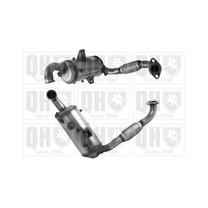 Suodžių / kietųjų dalelių filtras, išmetimo sistema QUINTON HAZELL QDPF11163H