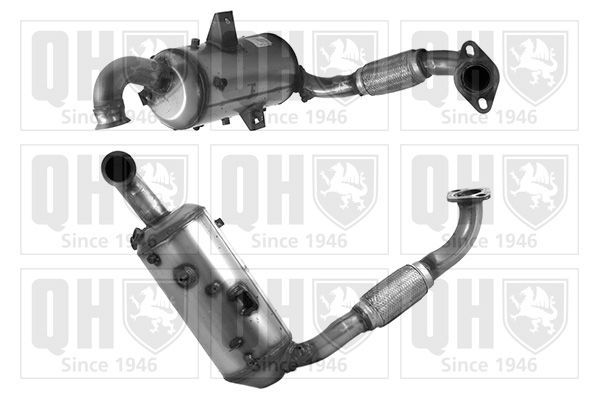 Suodžių / kietųjų dalelių filtras, išmetimo sistema QUINTON HAZELL QDPF11163H