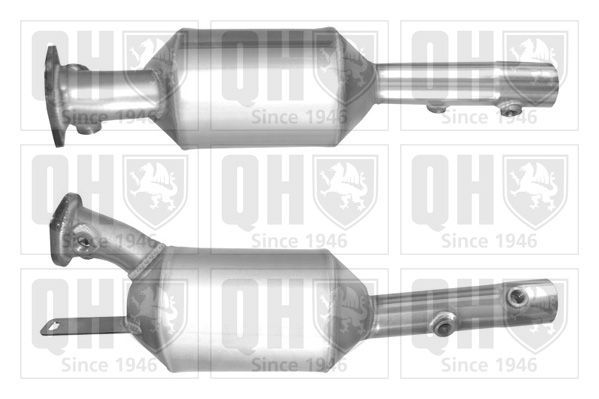 Suodžių / kietųjų dalelių filtras, išmetimo sistema QUINTON HAZELL QDPF11177