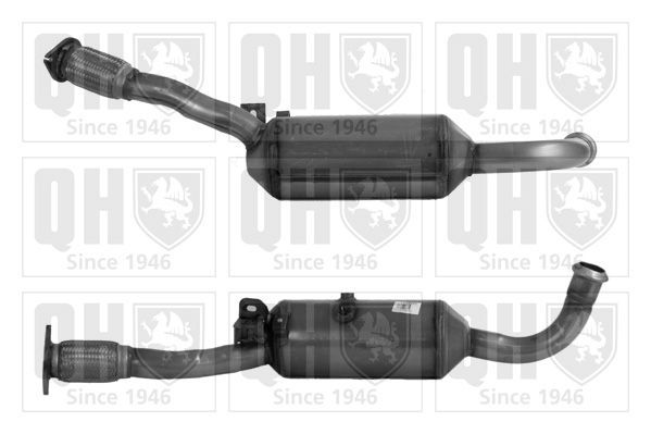 Suodžių / kietųjų dalelių filtras, išmetimo sistema QUINTON HAZELL QDPF11285H