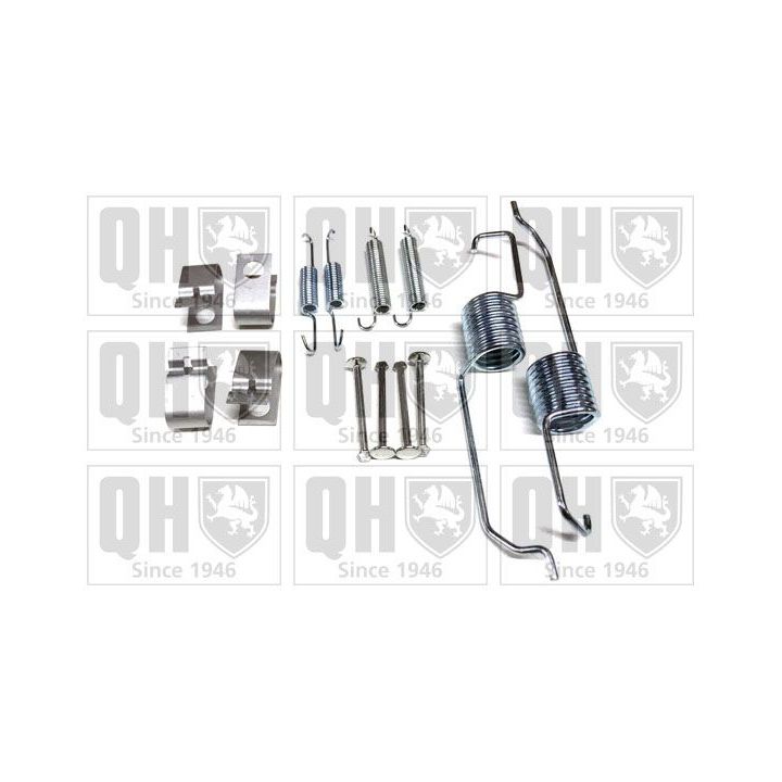 Priedų komplektas, stabdžių trinkelės QUINTON HAZELL BFK440