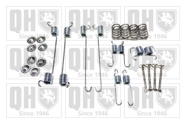 Priedų komplektas, stabdžių trinkelės QUINTON HAZELL BFK444