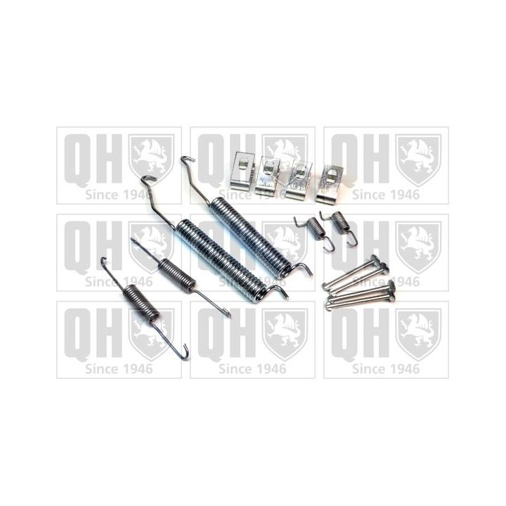 Priedų komplektas, stabdžių trinkelės QUINTON HAZELL BFK451