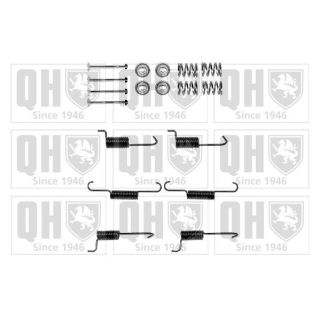 Priedų komplektas, stabdžių trinkelės QUINTON HAZELL BFK458