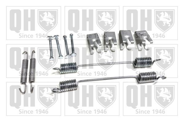 Priedų komplektas, stabdžių trinkelės QUINTON HAZELL BFK470