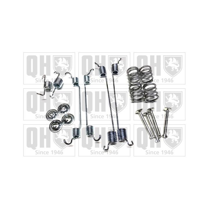 Priedų komplektas, stabdžių trinkelės QUINTON HAZELL BFK474