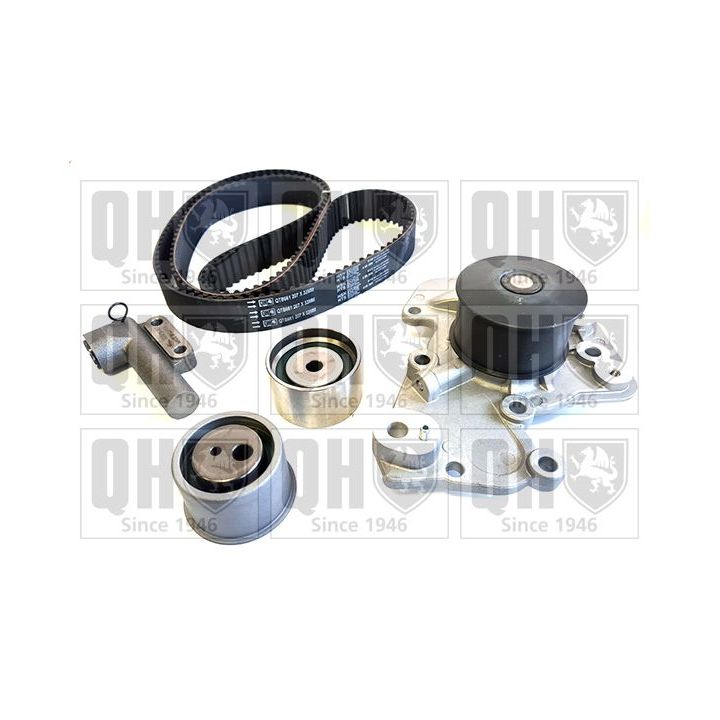 Vandens siurblio ir paskirstymo diržo komplektas QUINTON HAZELL QBPK9270