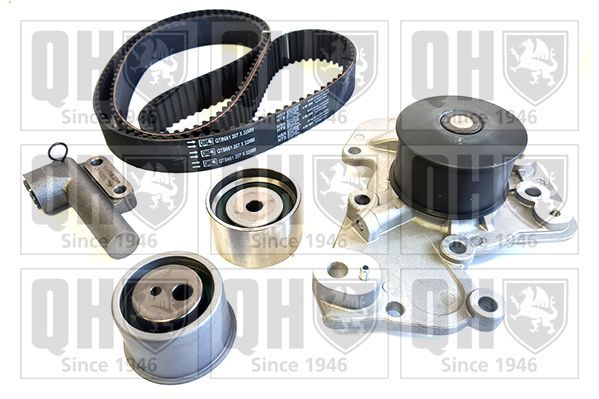 Vandens siurblio ir paskirstymo diržo komplektas QUINTON HAZELL QBPK9270