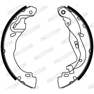 Stabdžių trinkelių komplektas FERODO FSB4332