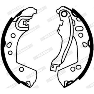 Stabdžių trinkelių komplektas FERODO FSB4336