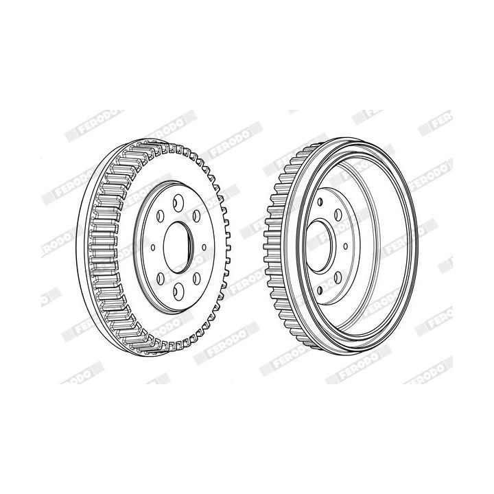Stabdžių būgnas FERODO FDR329336