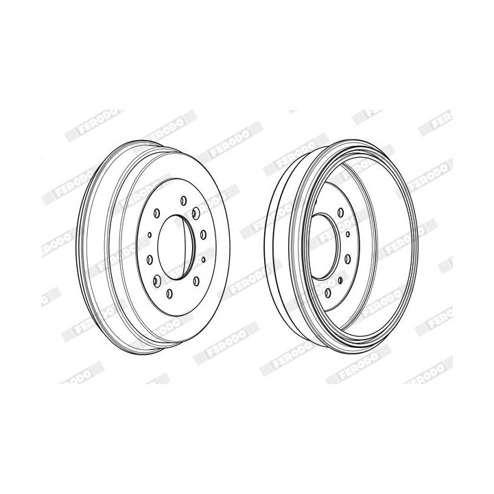 Stabdžių būgnas FERODO FDR329345