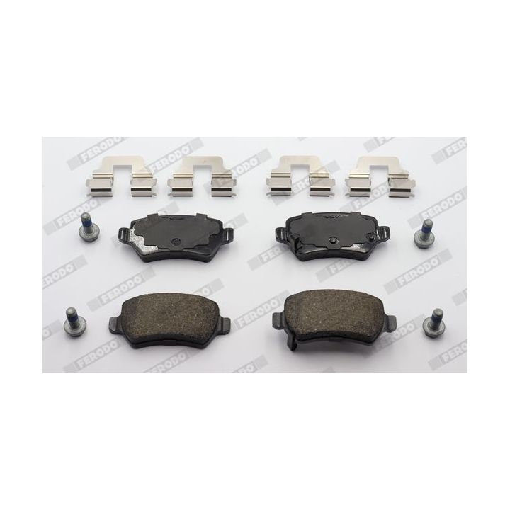 Stabdžių trinkelių rinkinys, diskinis stabdys FERODO FDB5201