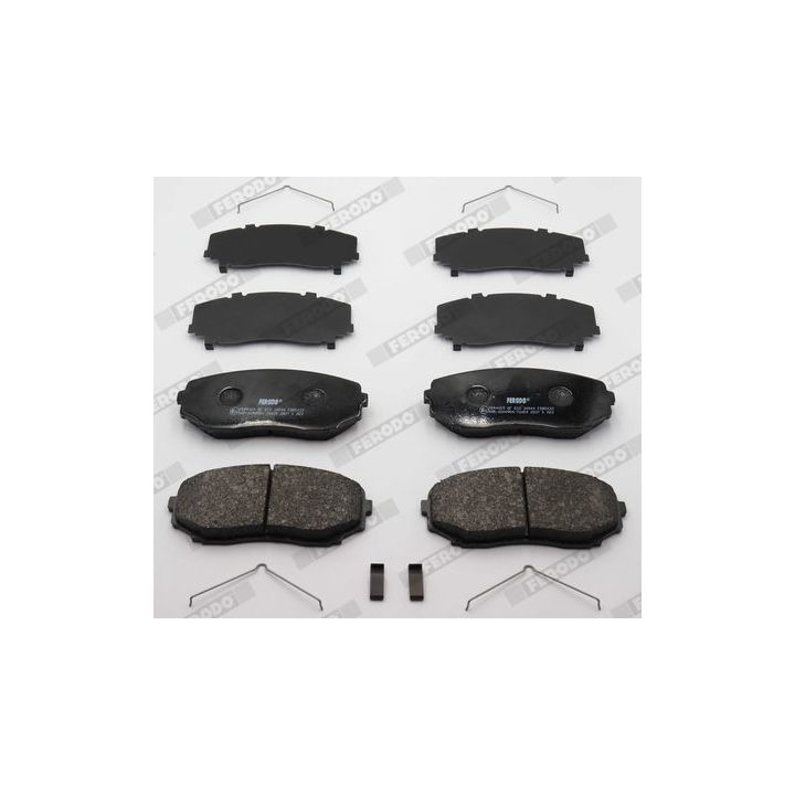 Stabdžių trinkelių rinkinys, diskinis stabdys FERODO FDB5433