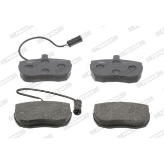 Stabdžių trinkelių rinkinys, diskinis stabdys FERODO FVR656