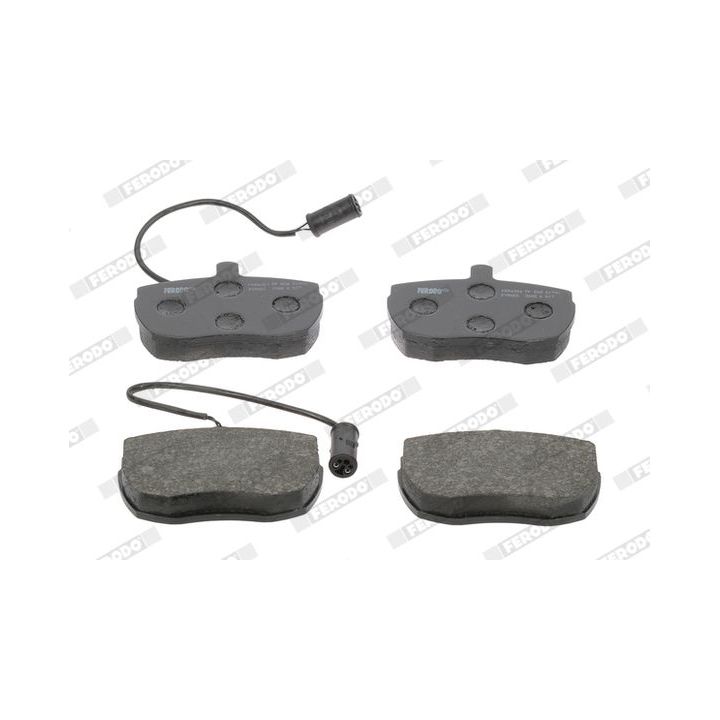 Stabdžių trinkelių rinkinys, diskinis stabdys FERODO FVR656