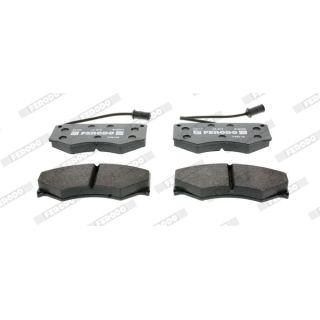 Stabdžių trinkelių rinkinys, diskinis stabdys FERODO FVR709